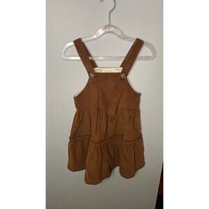 Earthe Corduroy Pinafore Dress